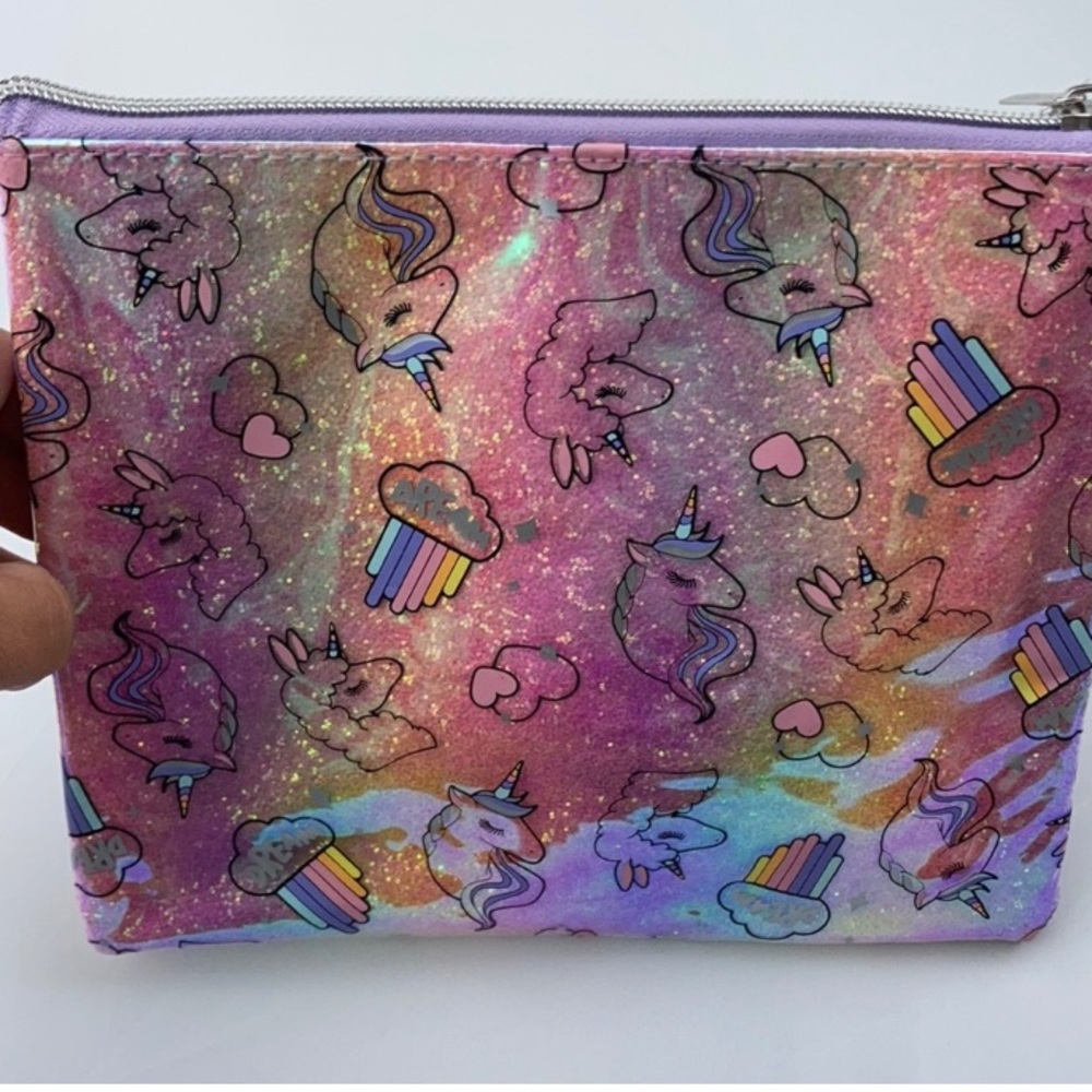 NWT Unicorn Pouch Sparkle Case / Bag